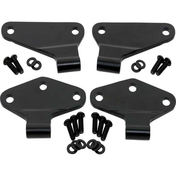 Kentrol Body Door Hinge Set 2 Door Black Stainless for Jeep Wrangler JK 07-18 Kentrol Body Door Hinge Set 2 Door Black Stainless for Jeep Wrangler JK 07-18
